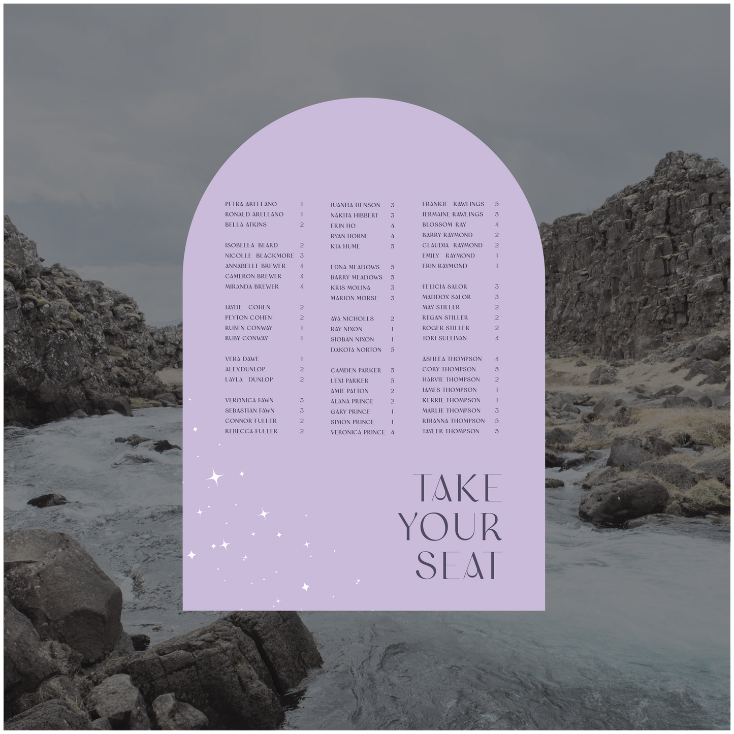 Akranes Seating Chart