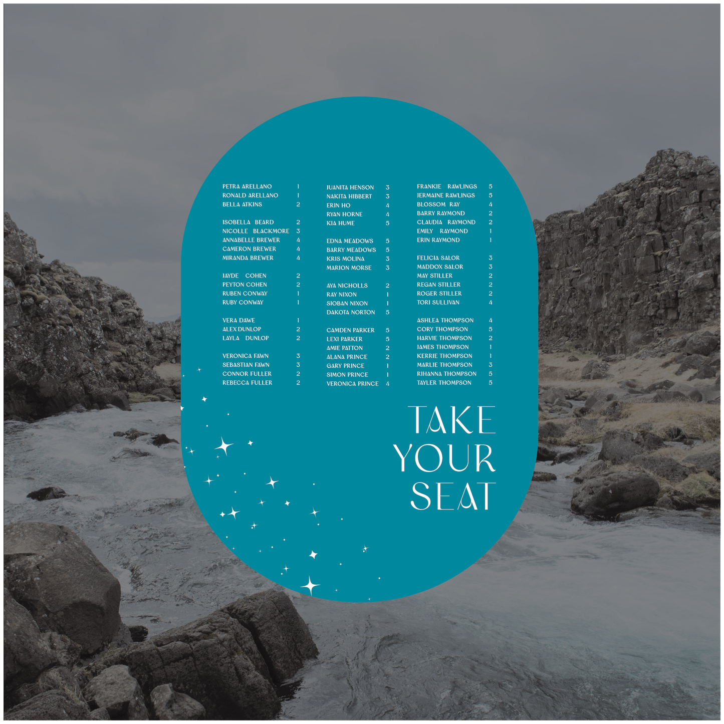 Akranes Seating Chart