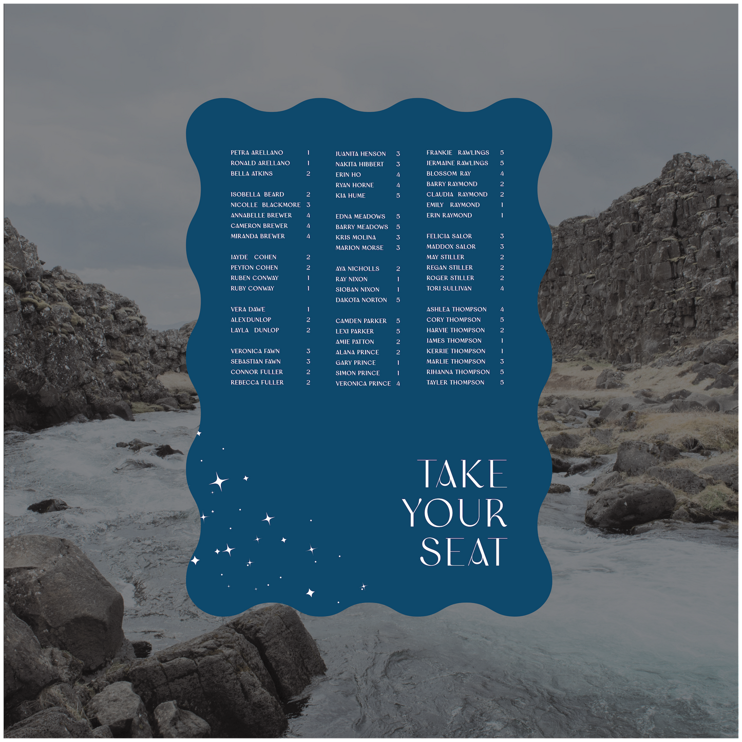 Akranes Seating Chart