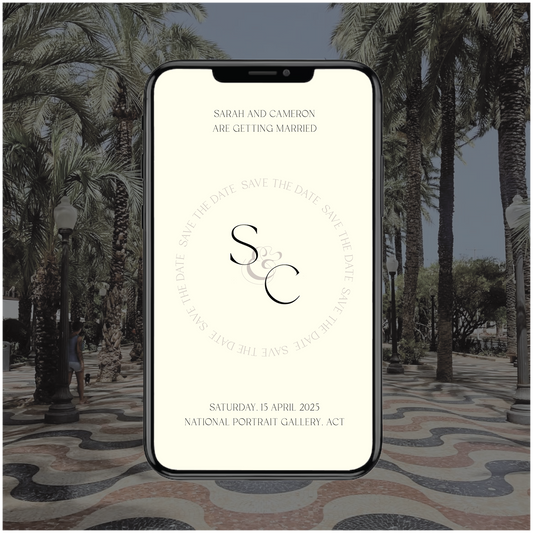 Alicante Digital File Save The Date
