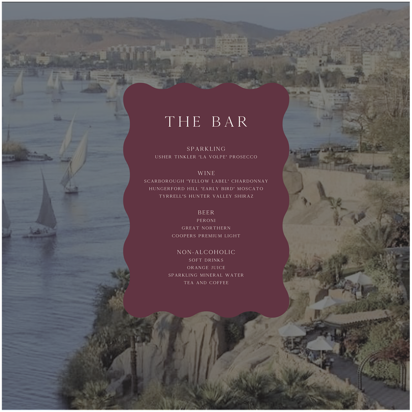 Aswan Bar Sign