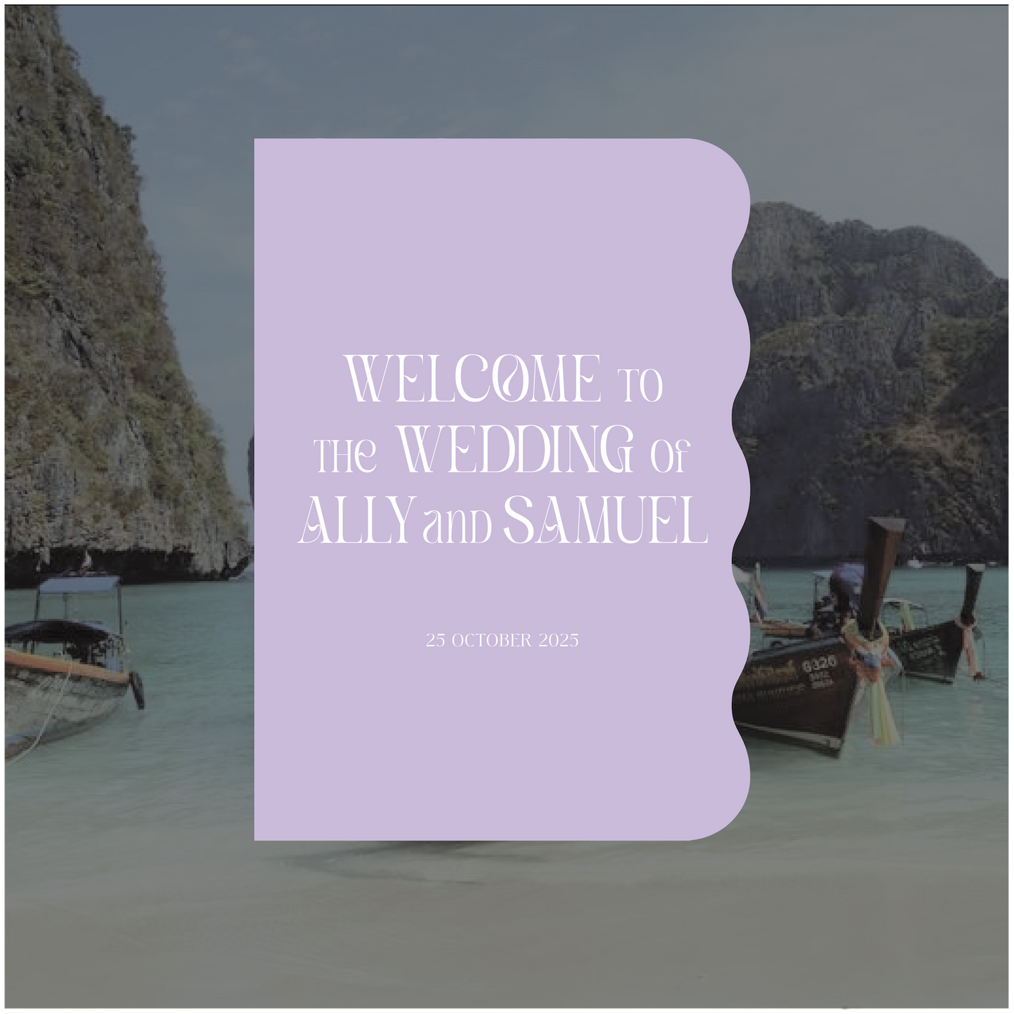 Bangkok Welcome Sign