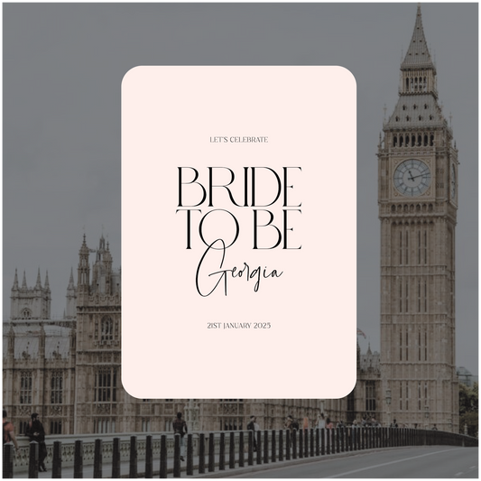 Big Ben Event Welcome Sign