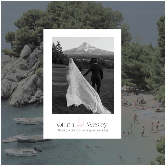 Brela Thank You Card