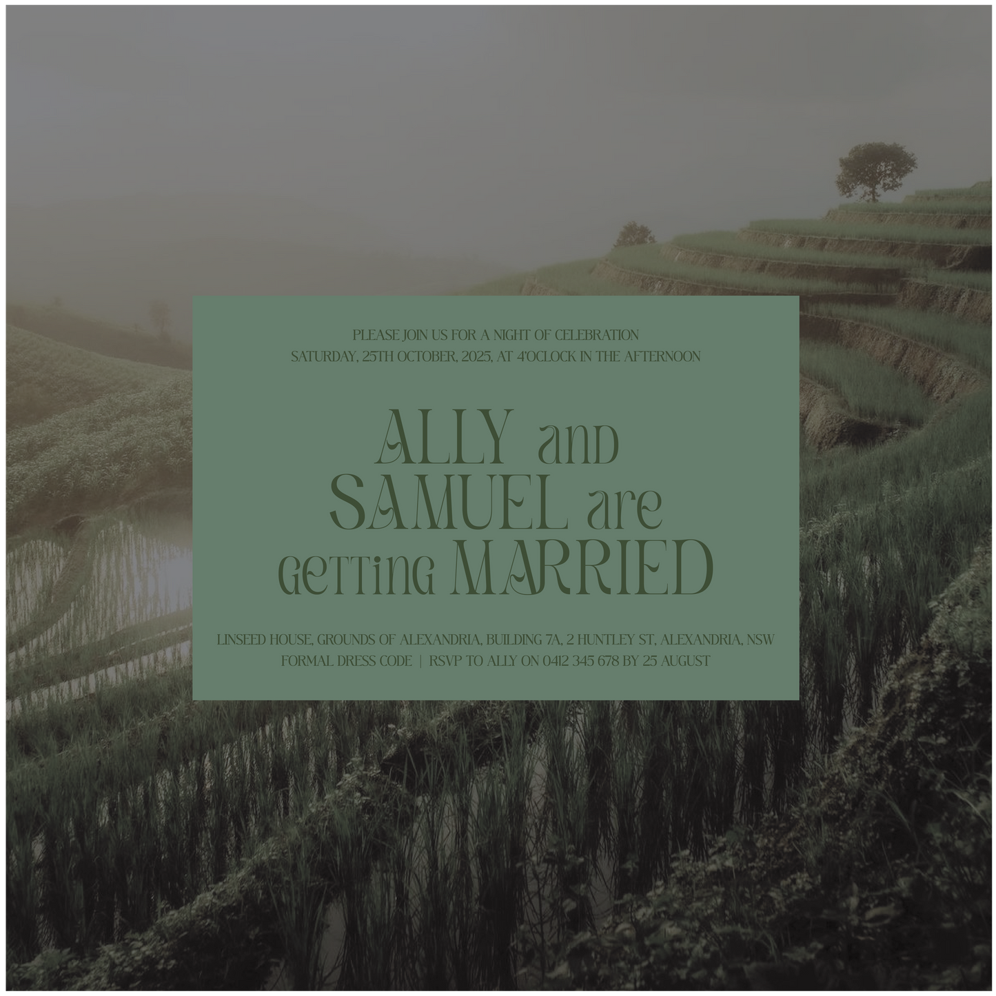 Chiang Mai Single Invitation