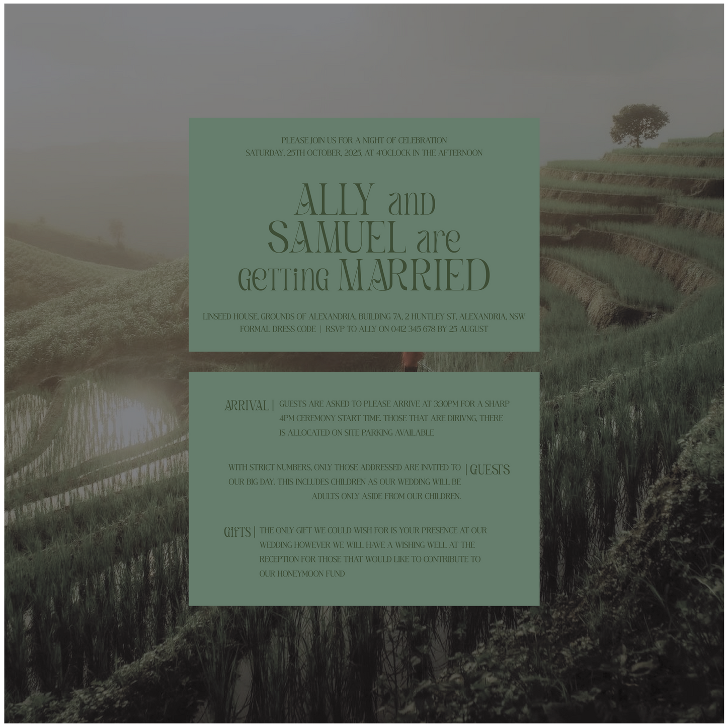 Chiang Mai Single Invitation