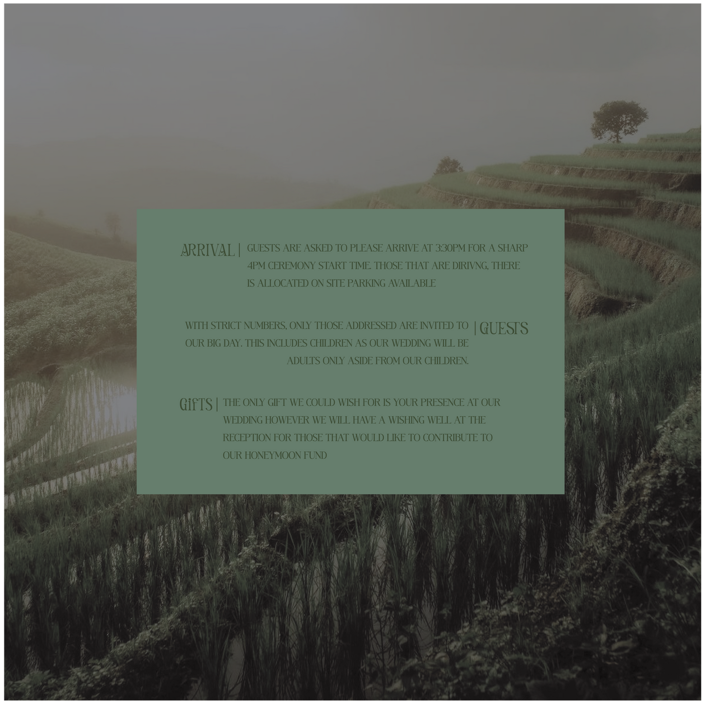 Chiang Mai Single Invitation