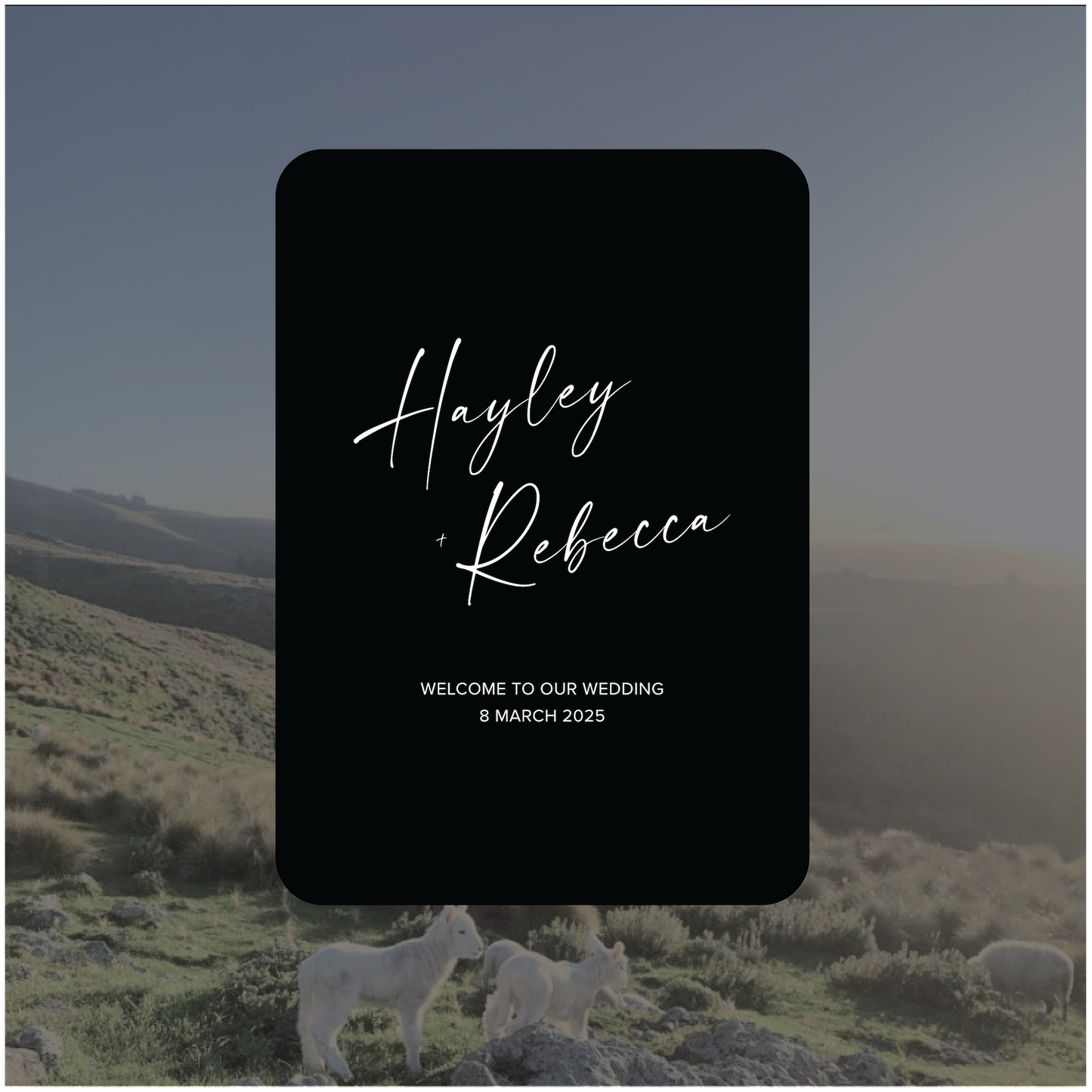 Christchurch Welcome Sign