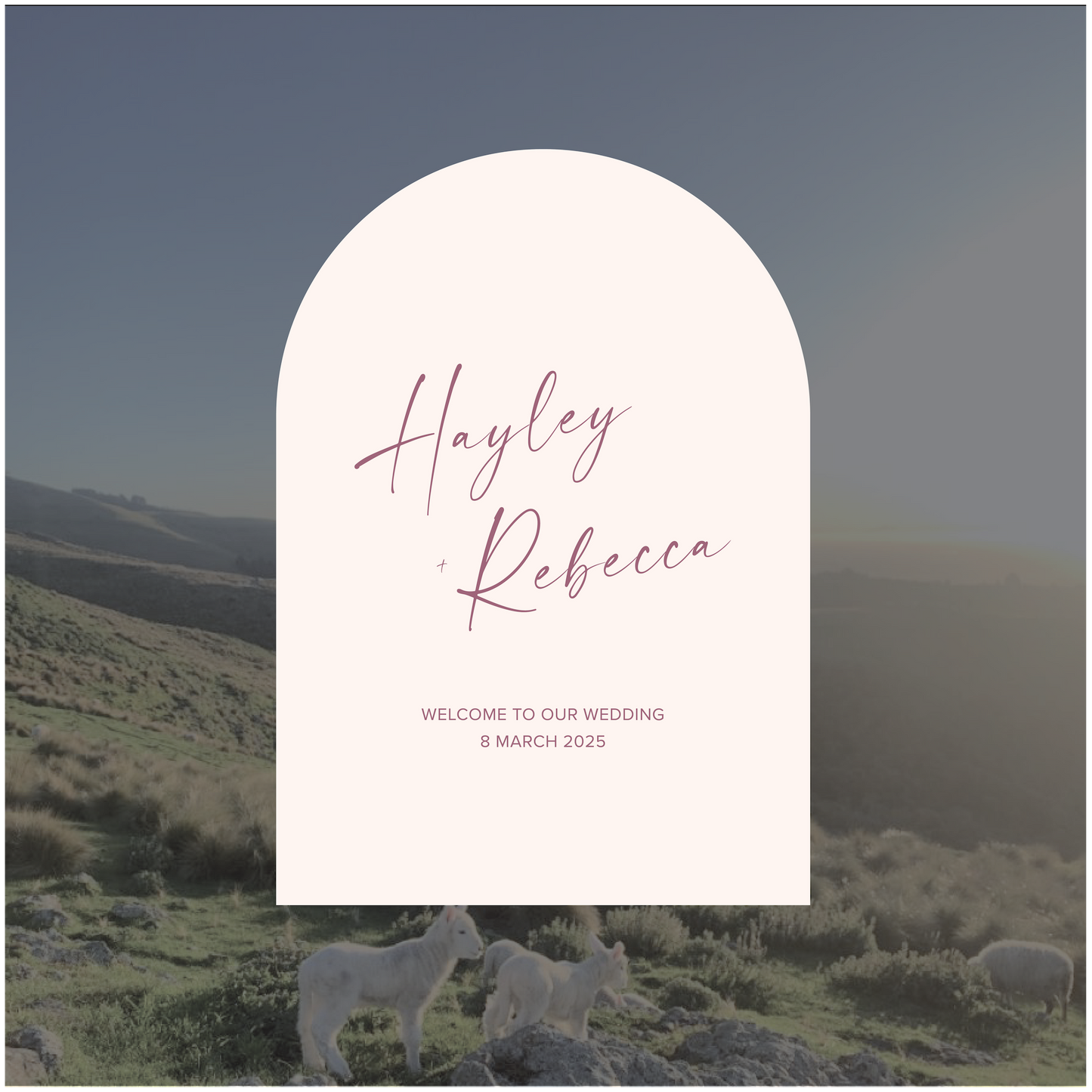 Christchurch Welcome Sign