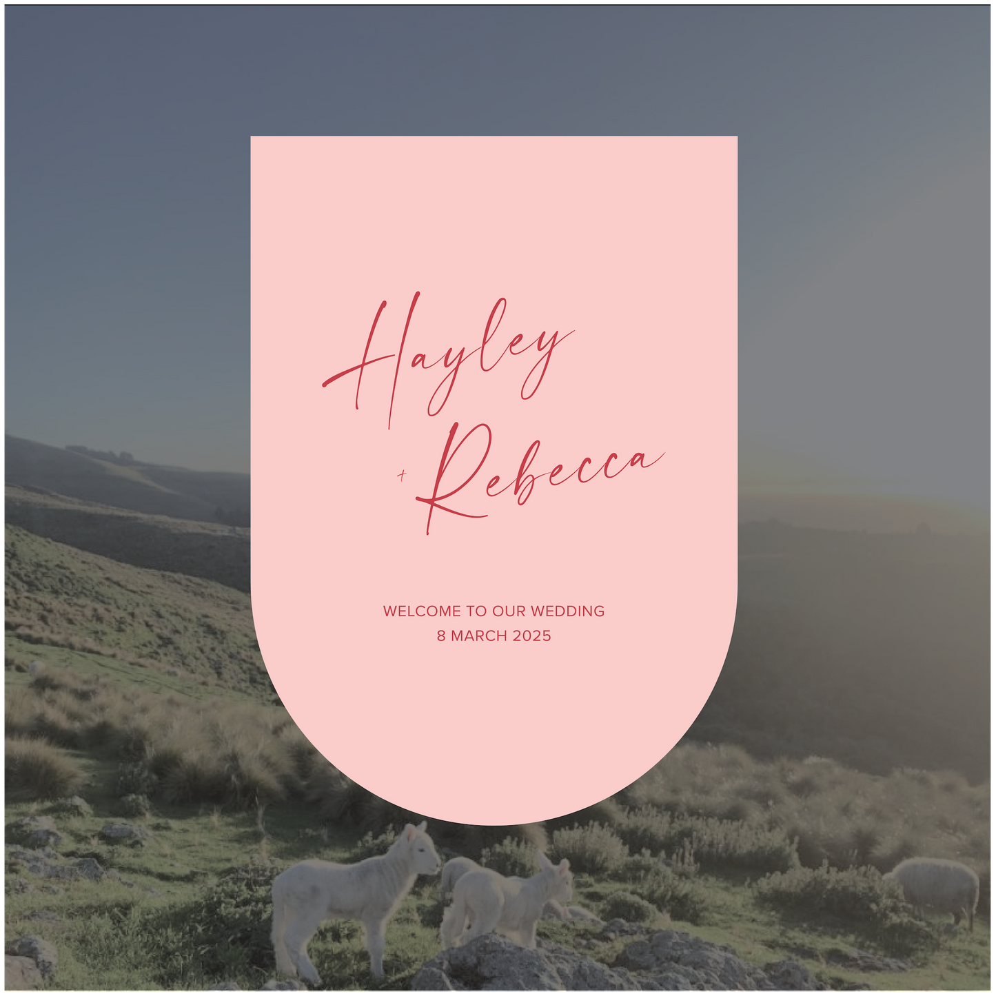 Christchurch Welcome Sign