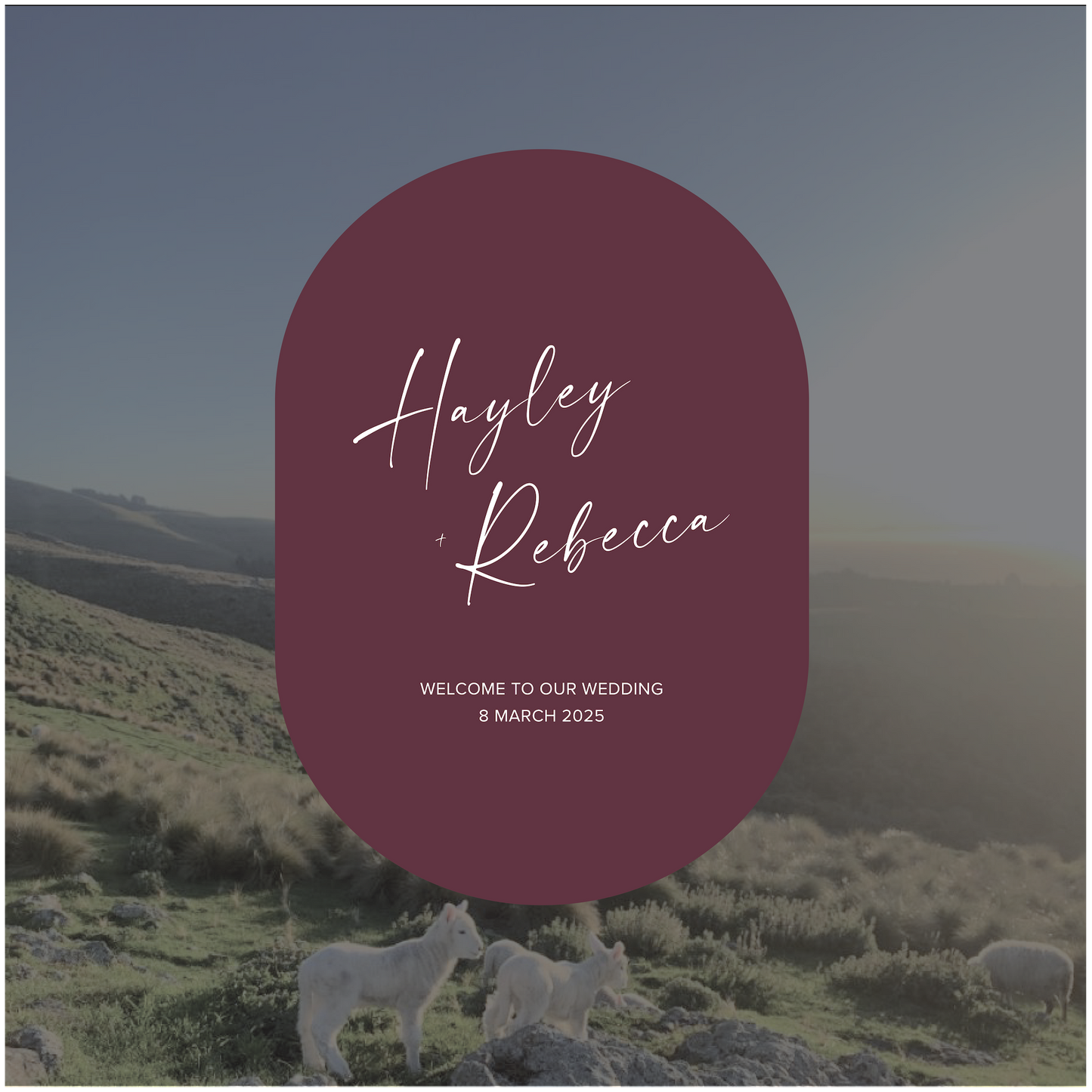 Christchurch Welcome Sign