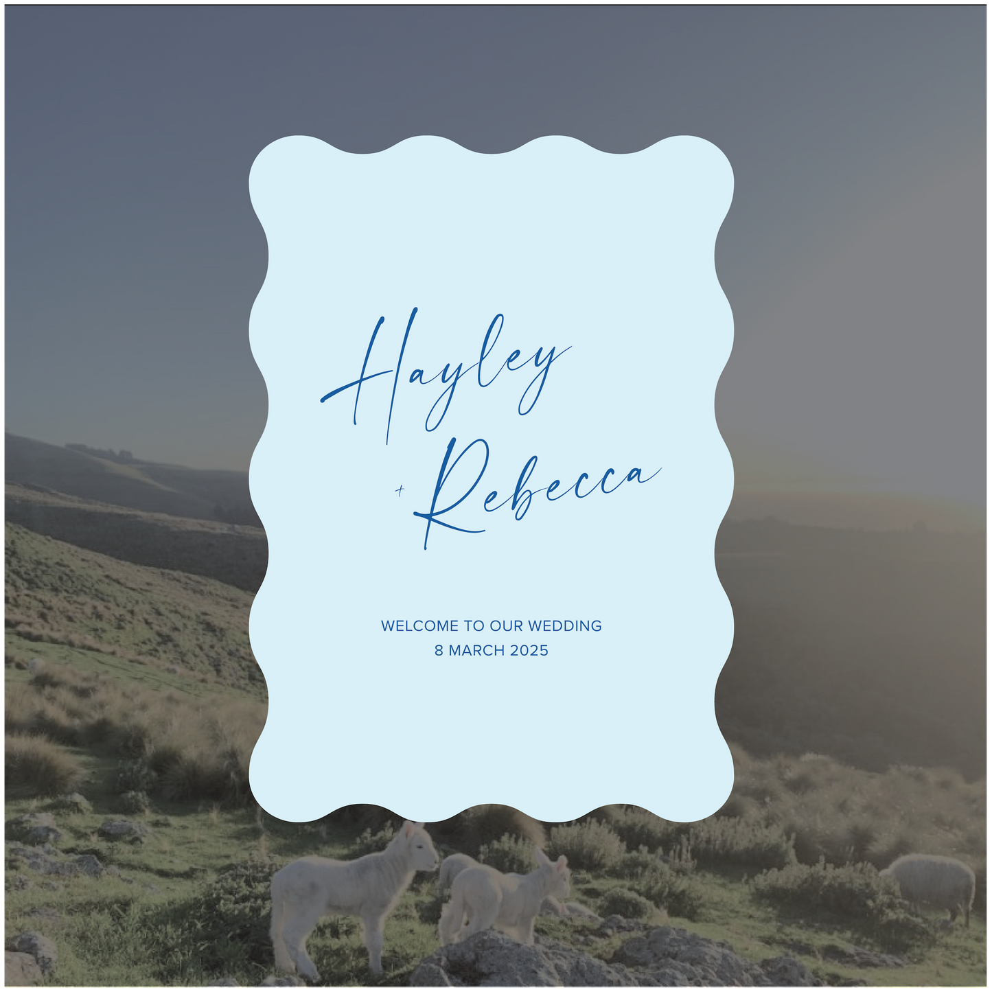 Christchurch Welcome Sign