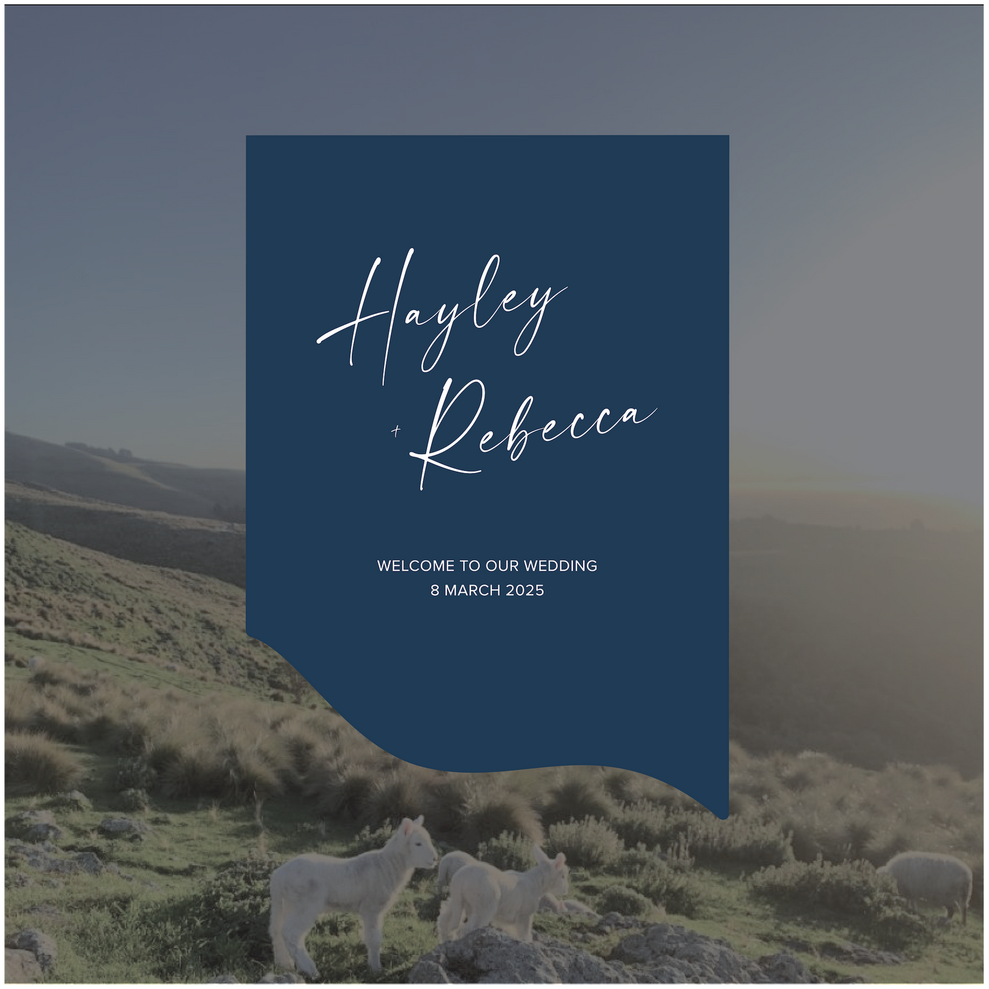 Christchurch Welcome Sign