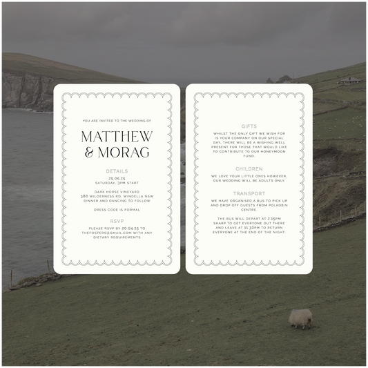 Dingle Single Invitation
