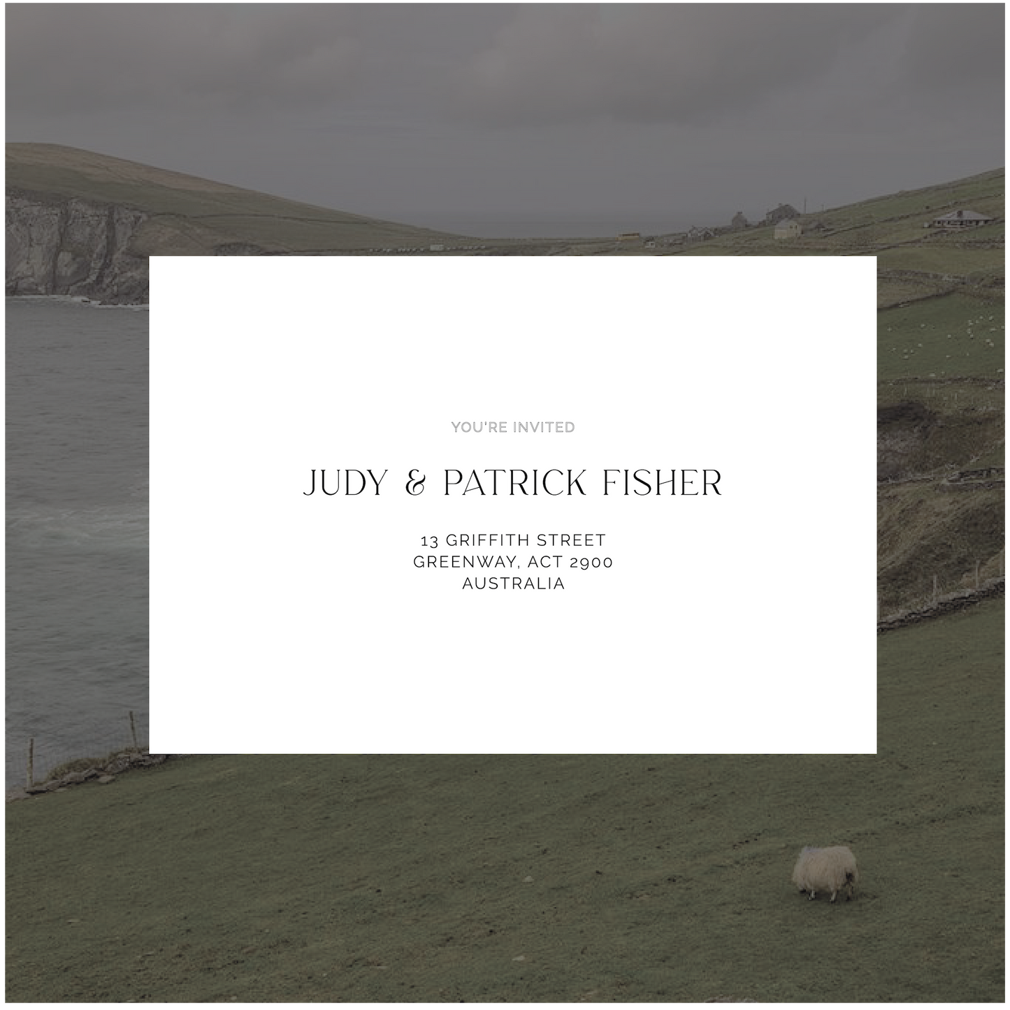 Dingle Single Invitation