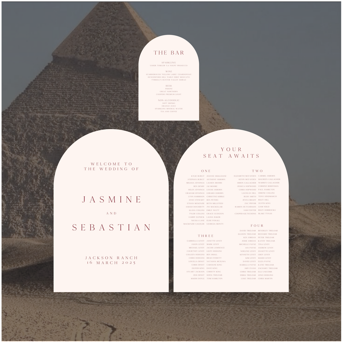 Egypt 3 Sign Package