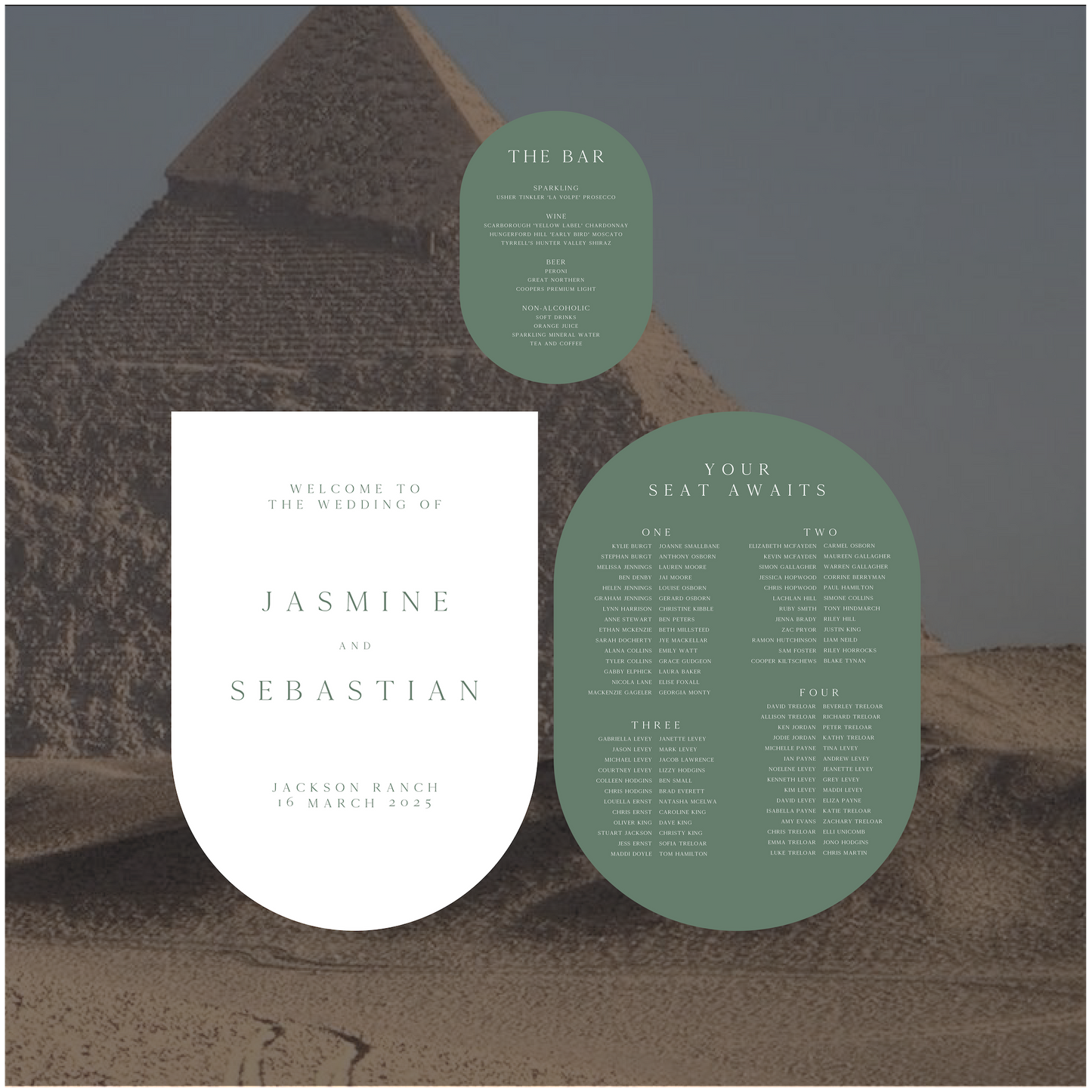 Egypt 3 Sign Package