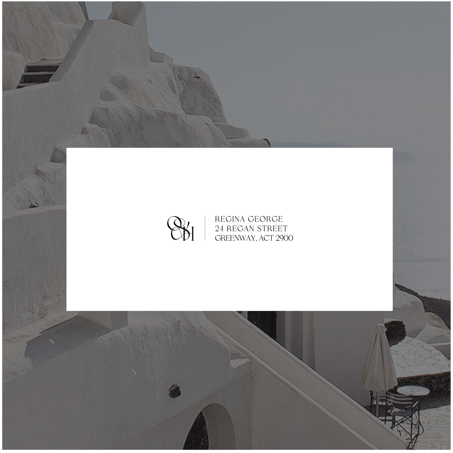 Fira Stacked Invitation