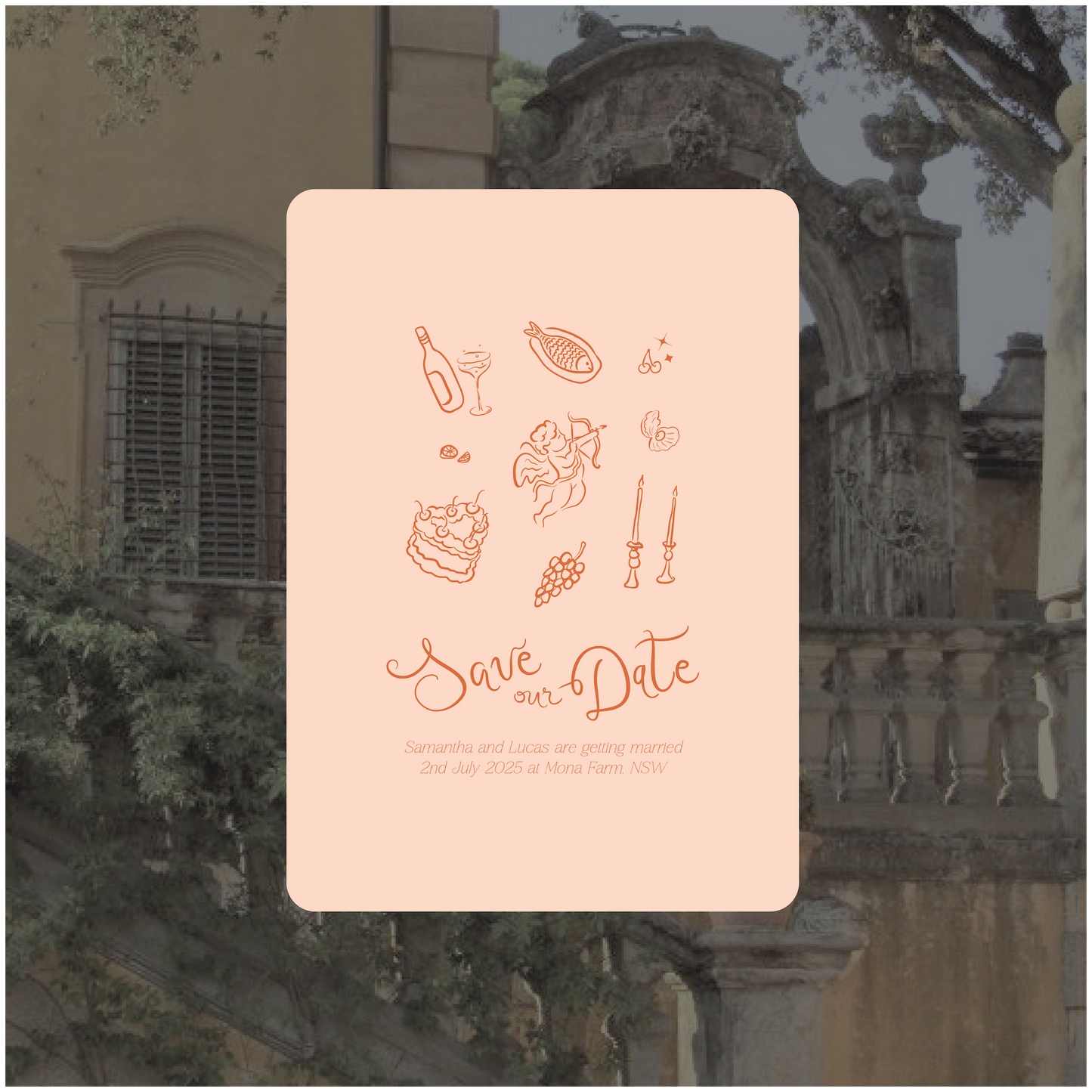 Florence Save The Date