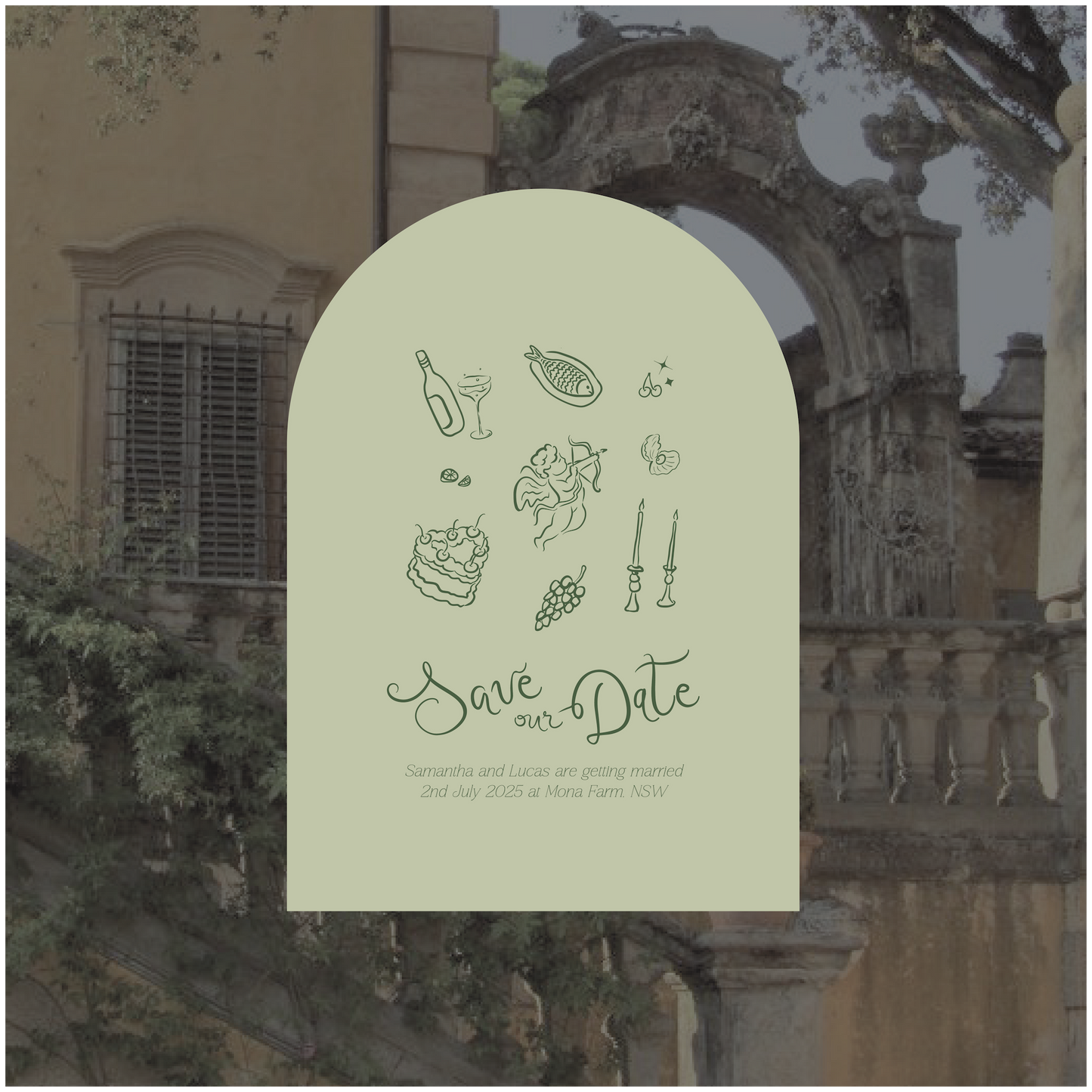 Florence Save The Date