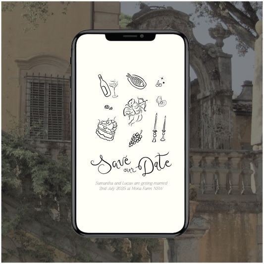 Florence Digital File Save The Date