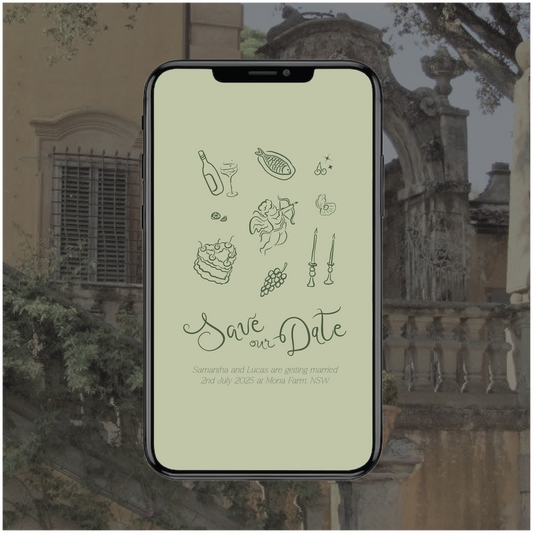 Florence Digital File Save The Date