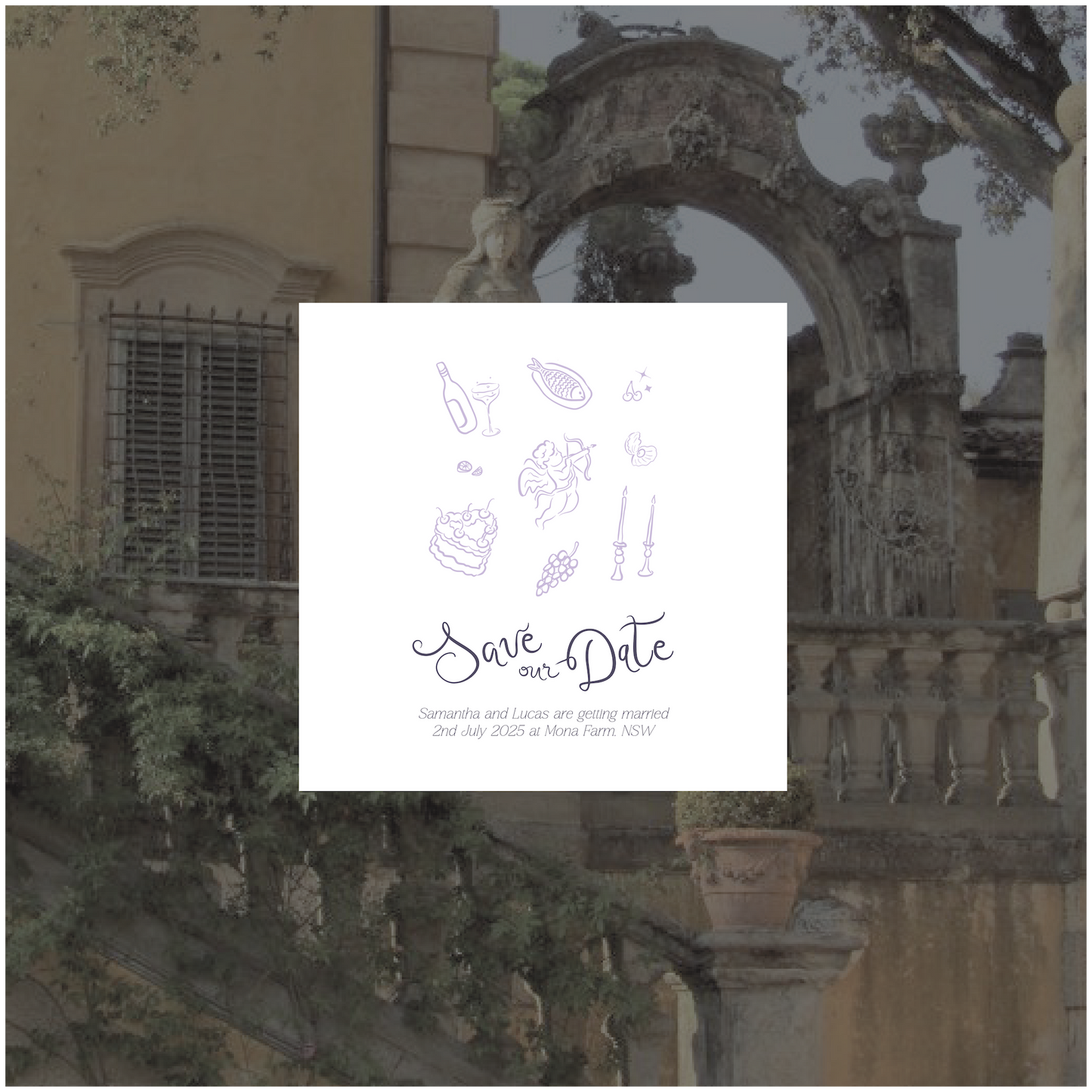 Florence Save The Date