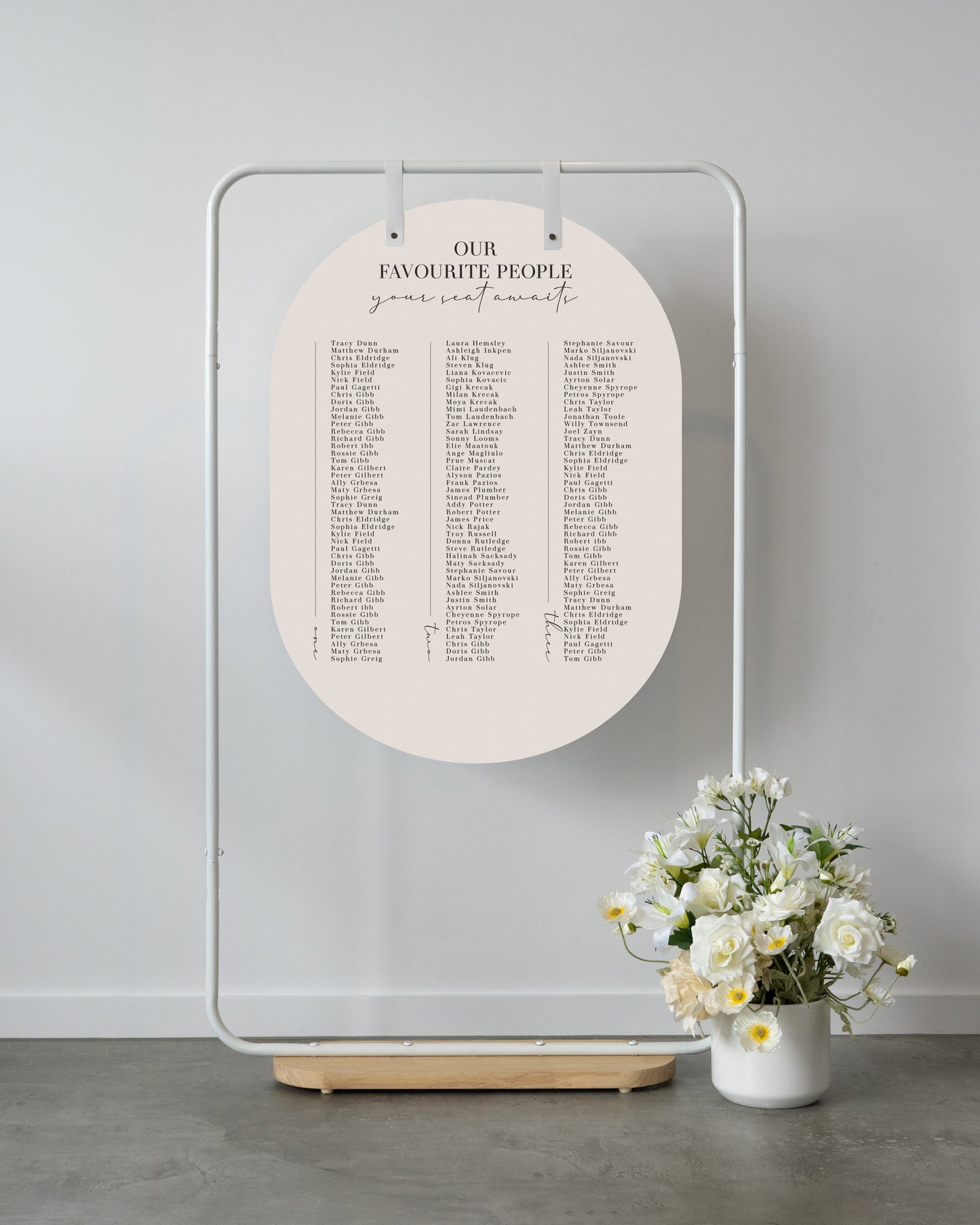 Bordeaux Seating Chart