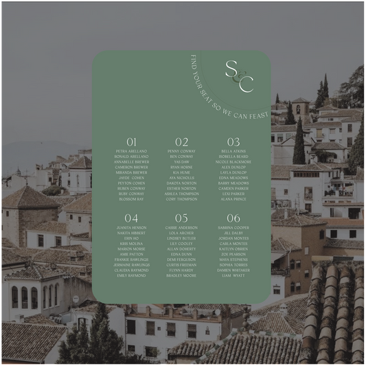 Granada Seating Chart