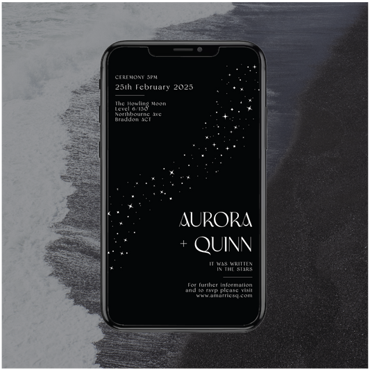 Grindavik Digital File Invitation