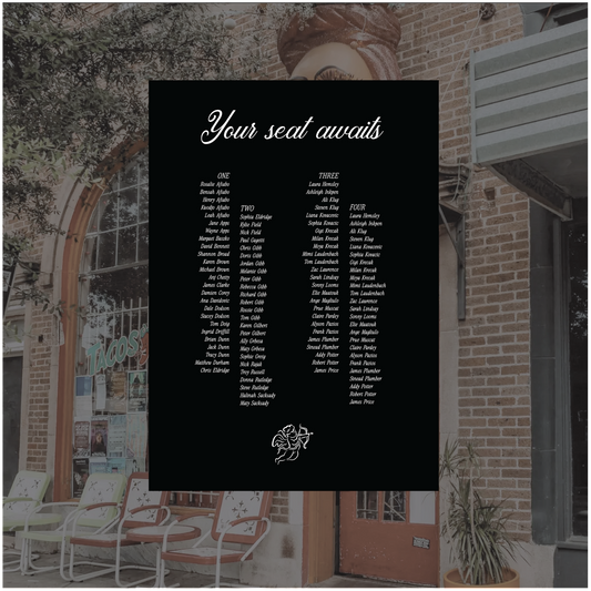 Houston Seating Chart