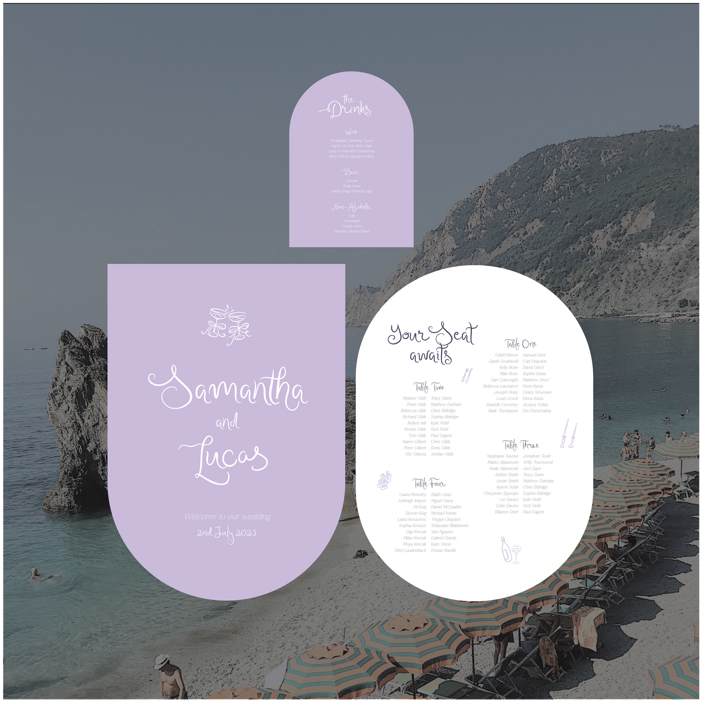 Italy 3 Sign Package