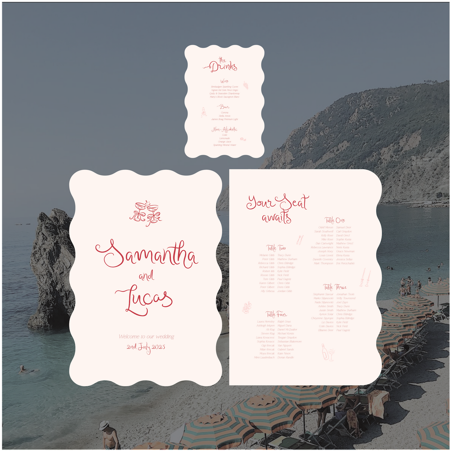 Italy 3 Sign Package