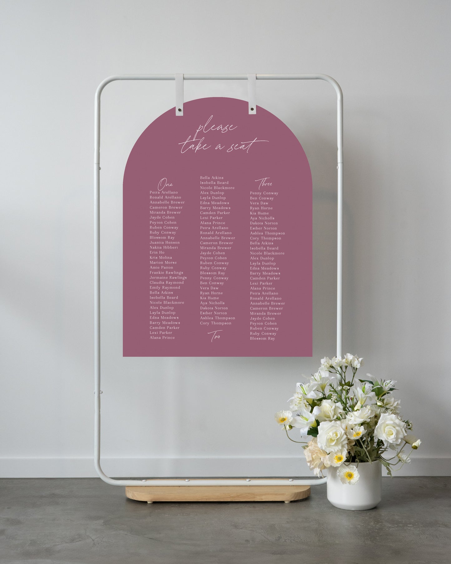 Nagano Seating Chart