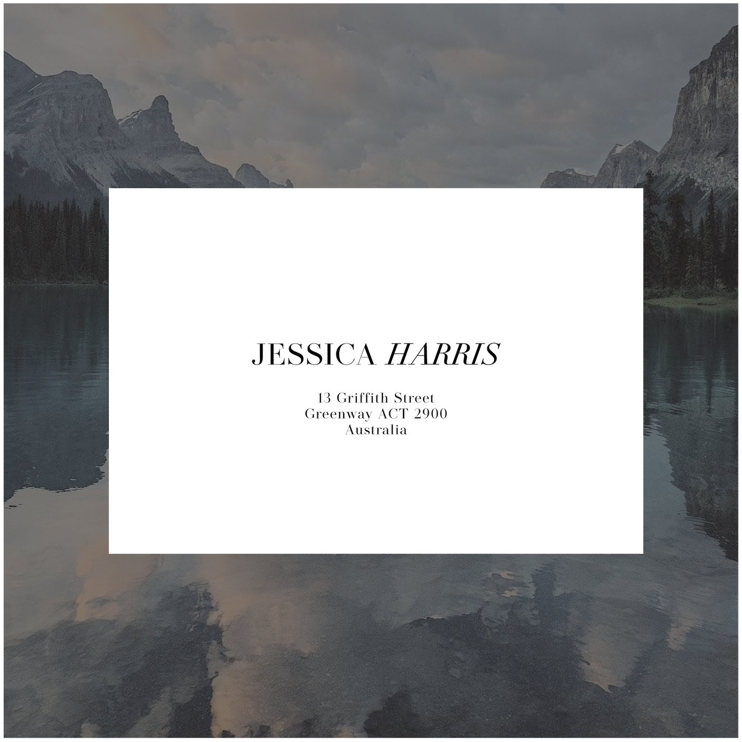 Jasper Single Invitation