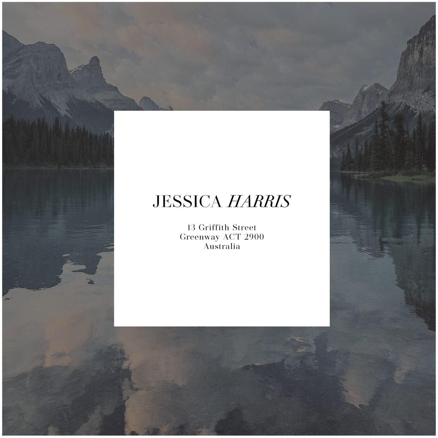 Jasper Single Invitation