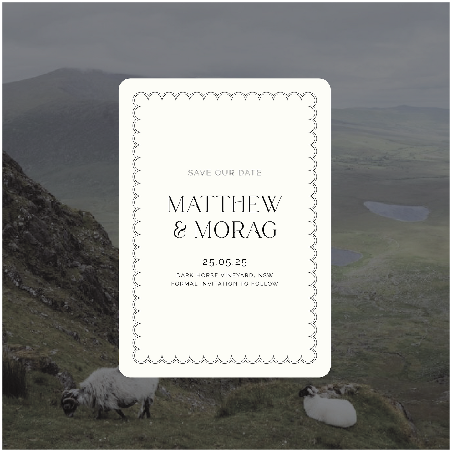 Killarney Save The Date