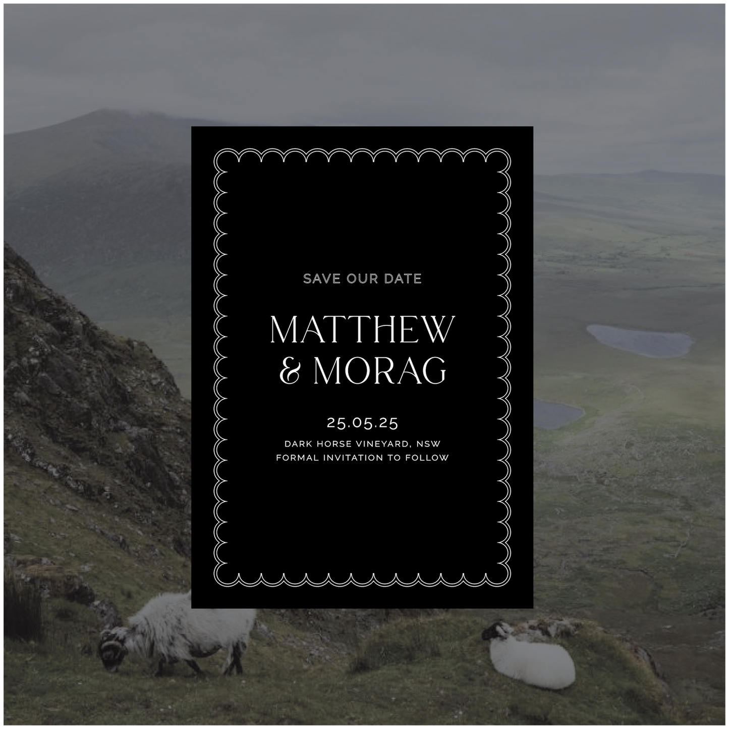 Killarney Save The Date