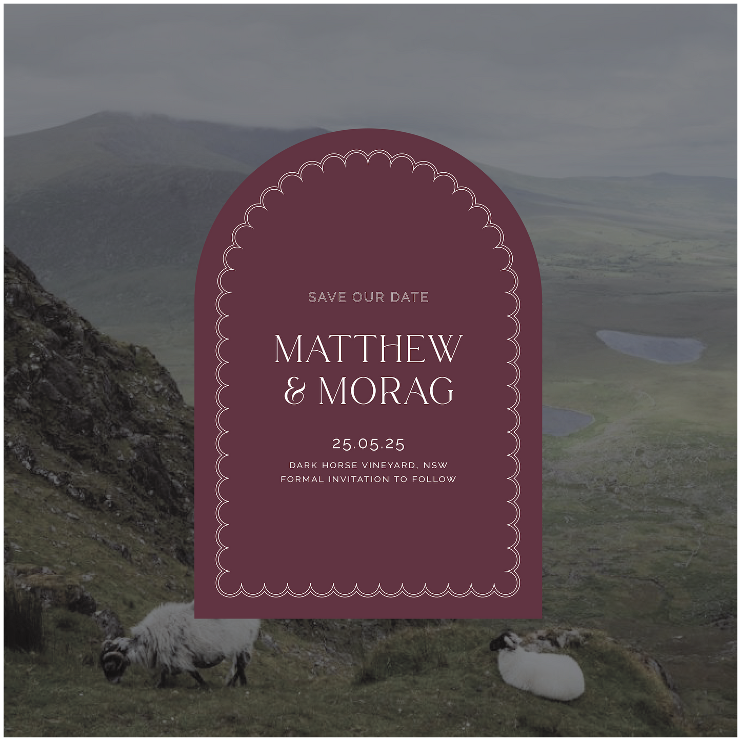 Killarney Save The Date