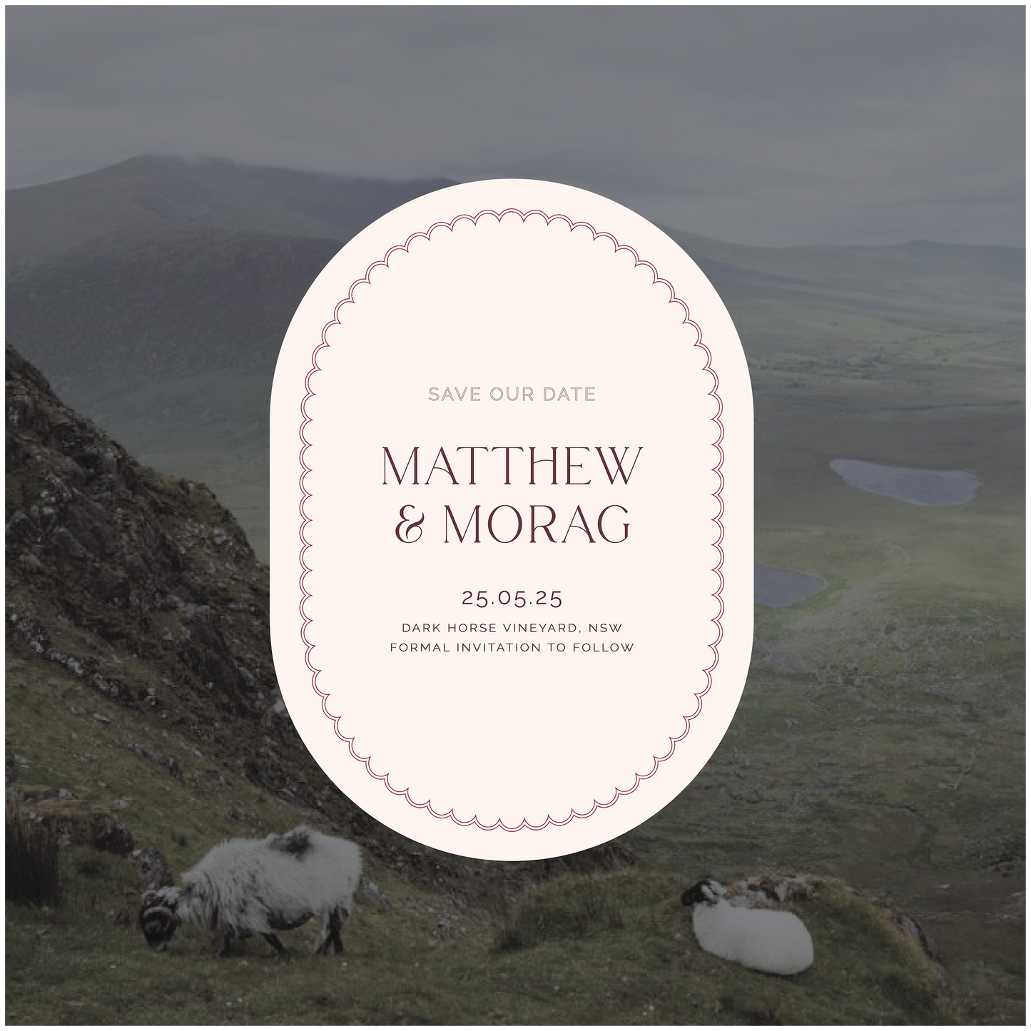 Killarney Save The Date