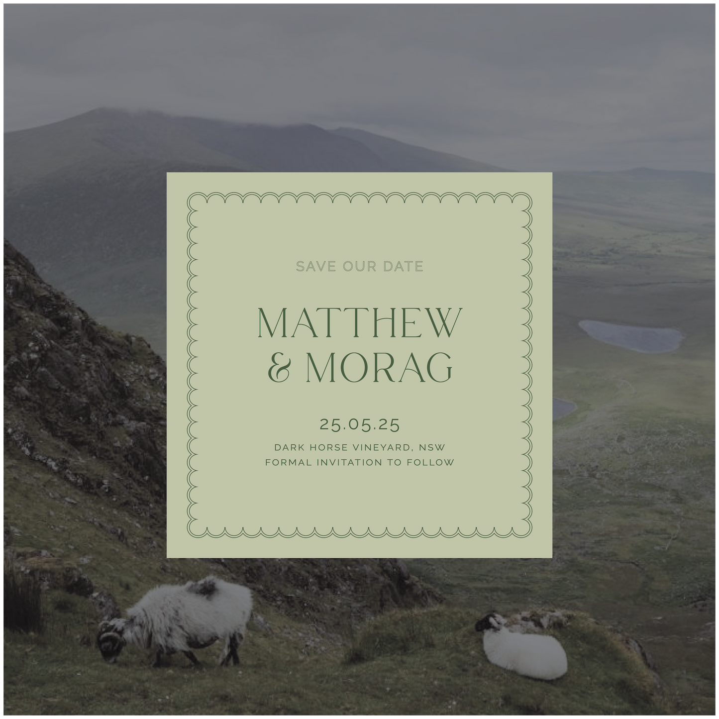 Killarney Save The Date