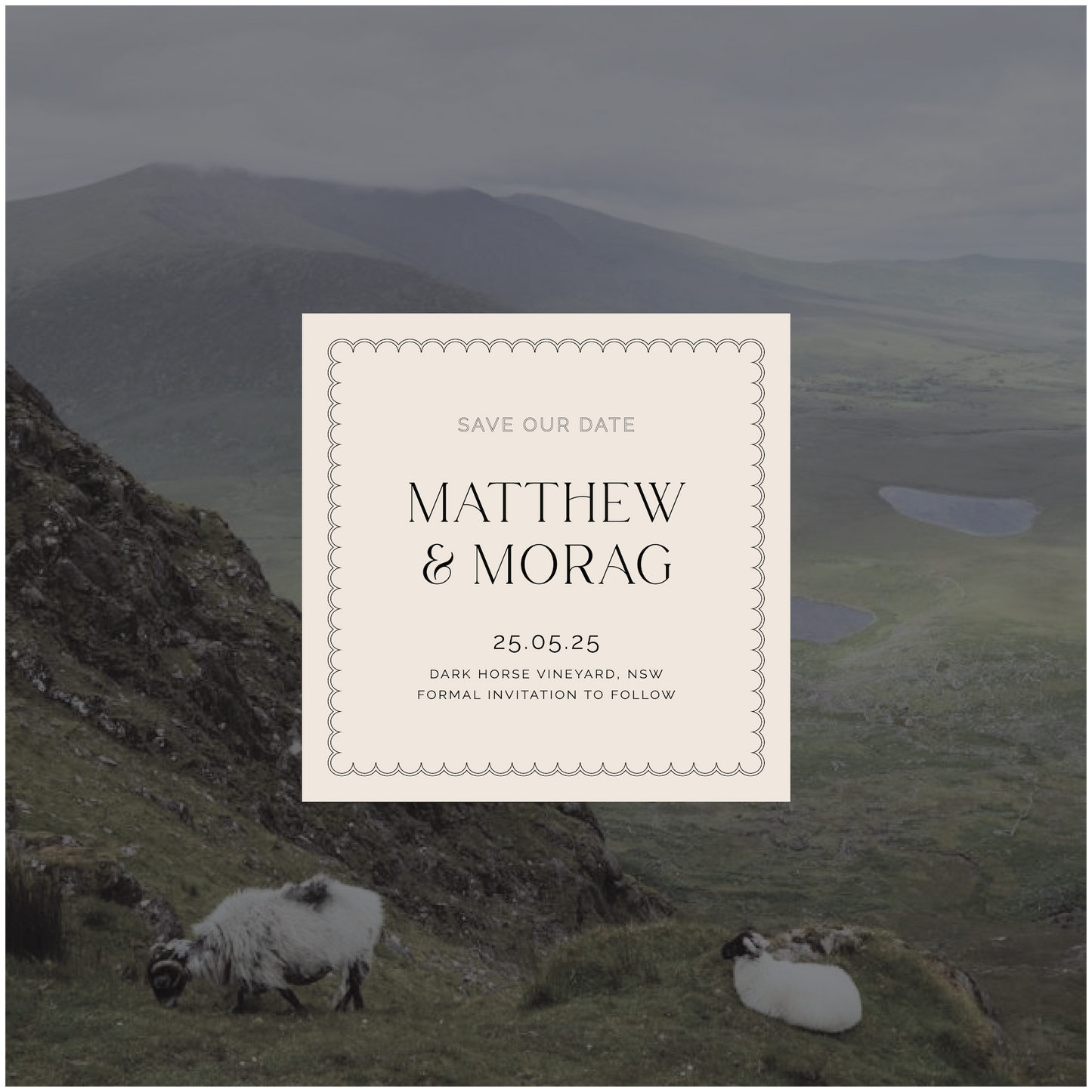 Killarney Save The Date