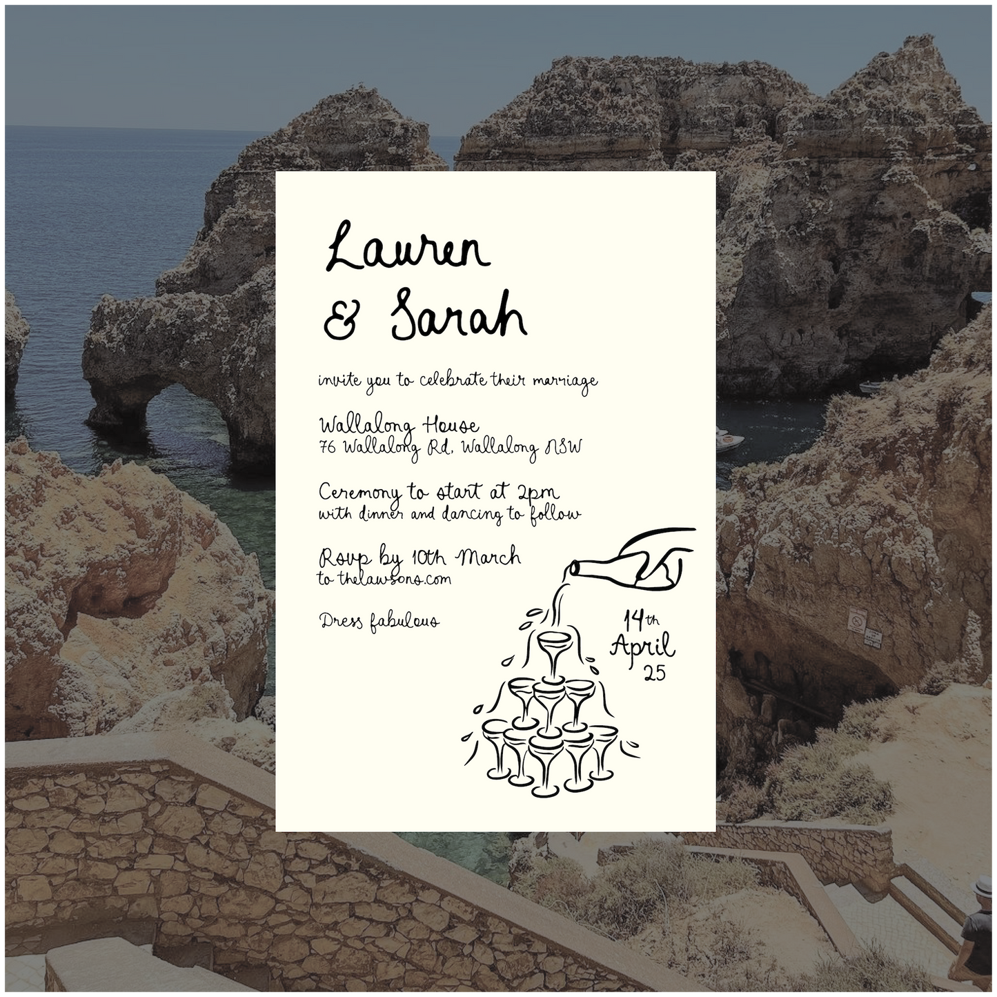 Lagos Single Invitation