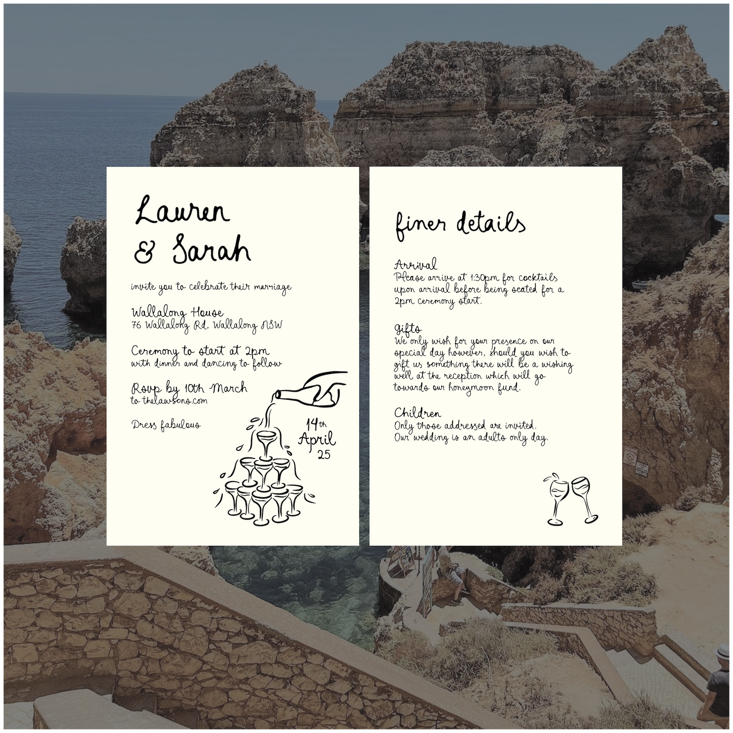 Lagos Single Invitation