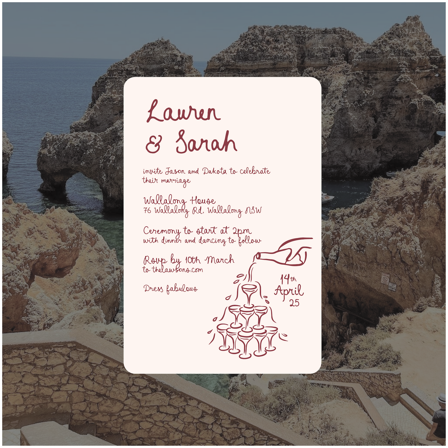 Lagos Single Invitation