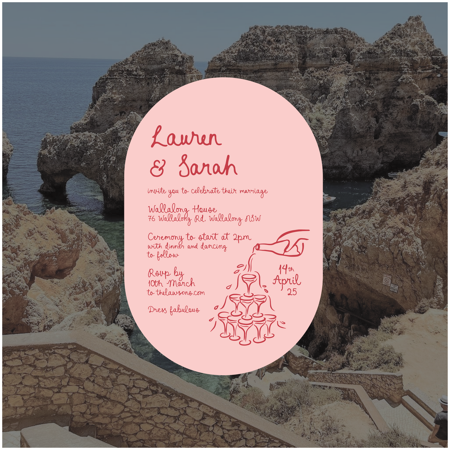 Lagos Single Invitation