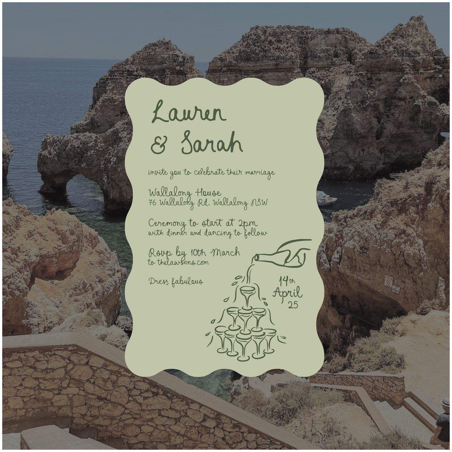 Lagos Single Invitation