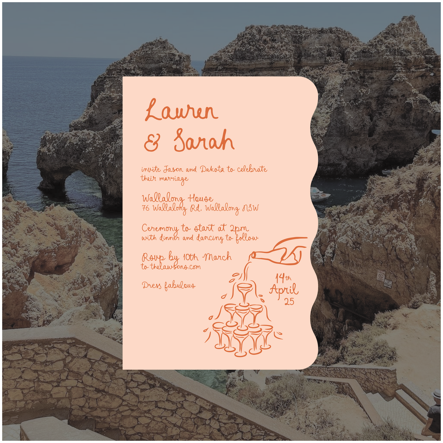 Lagos Single Invitation