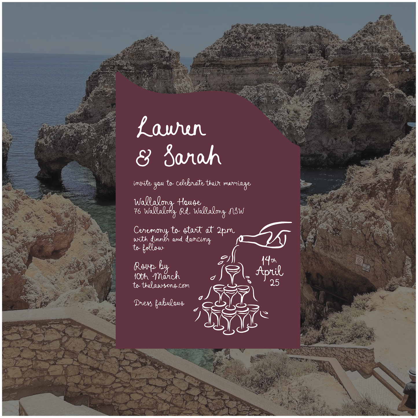 Lagos Single Invitation