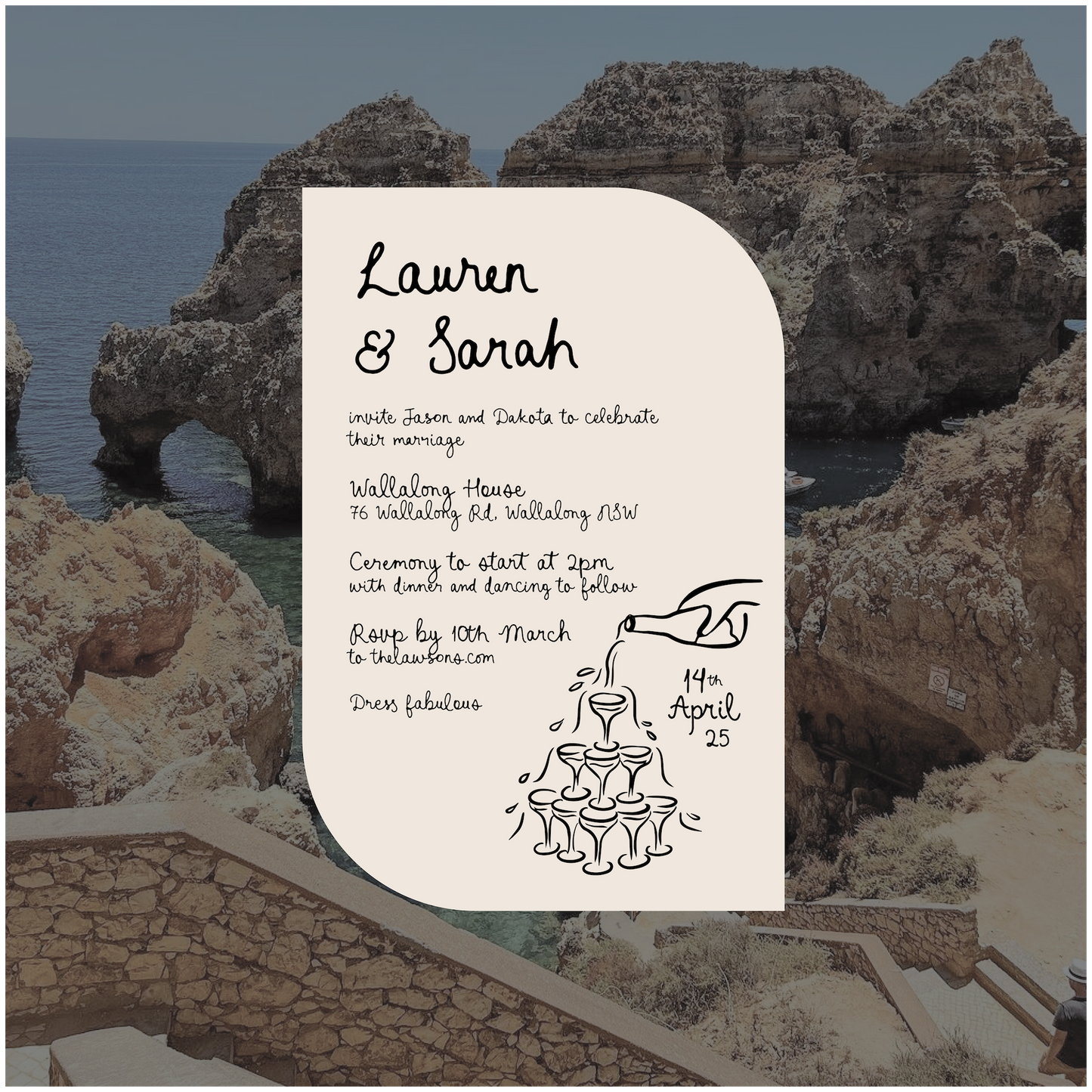 Lagos Single Invitation